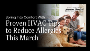 Spring Into Comfort With Proven HVAC Tips to Reduce Allergies This March